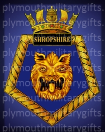 HMS Shropshire Magnet